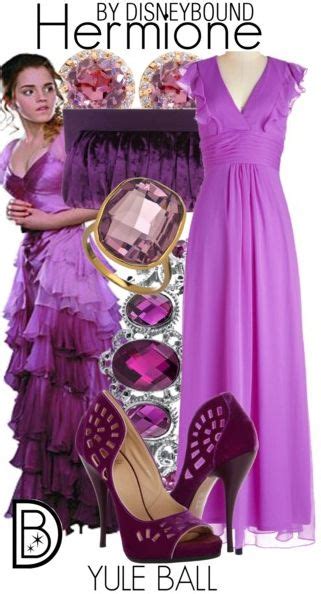 Disneybound Yule Ball Hermione Harry Potter Outfits