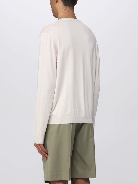 Fay Sweater For Man Cream Fay Sweater Nmmc146171tohp Online On