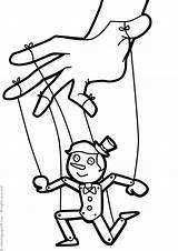 Titiritero Marionetki Puppenspieler Mistrzowie Kolorowanki Pokoloruj Teraz Dibujosparacolorear24 sketch template