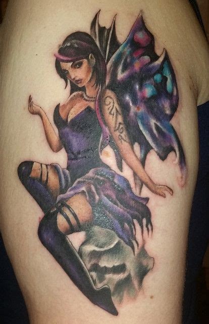 Gothic Fibro Fairy Tattoo In 2020