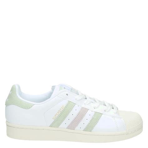 adidas superstar dames sneakers wit