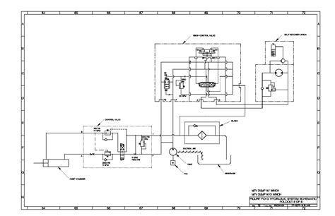 figure fo  hydraulic system schematic foldout    tm