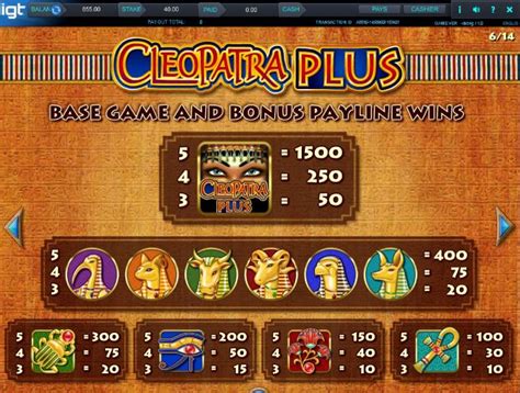 cleopatra plus free slots machine igt no downalod slots