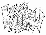 Stevie Doodle sketch template