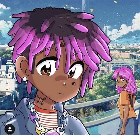juice wrld ideas rapper art anime rapper cartoon art