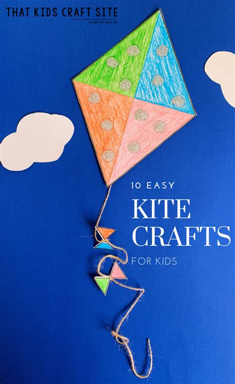easy kite crafts  kids  kids craft site