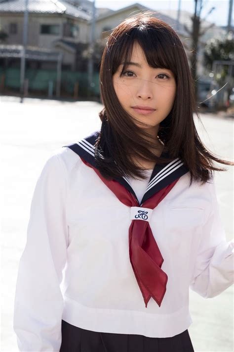 永井理子 sailor suit sailor fashion japanese models ribbon tie school