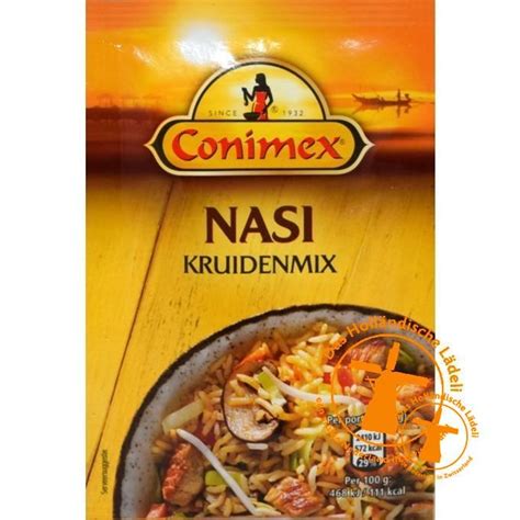 conimex nasi kruiden das hollaendische laedeli