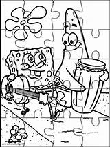 Puzzles Spongebob Kids Cut Printable Crafts Bob Websincloud Dibujos Activities Disney Choose Board Coloring sketch template