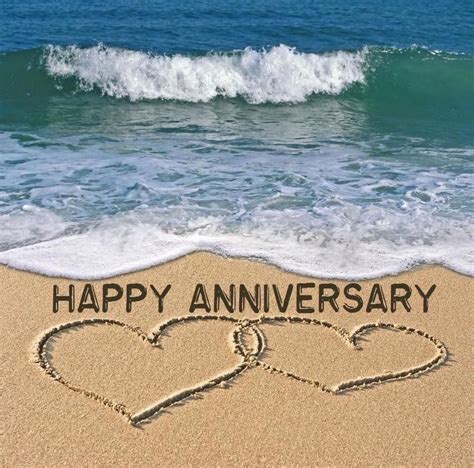 pin  chris baca  oceans  beaches happy wedding anniversary