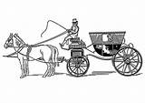 Coloring Carriage Pages sketch template