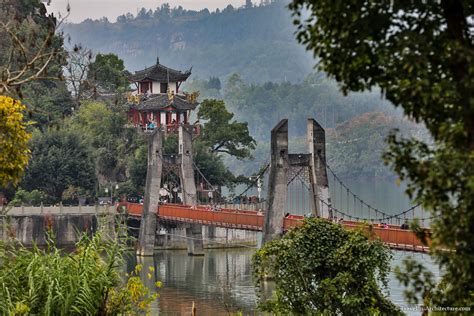 china yangtze shibaozhai pagoda red pavilion bridge travel