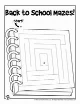 Mazes Maze Notebook sketch template