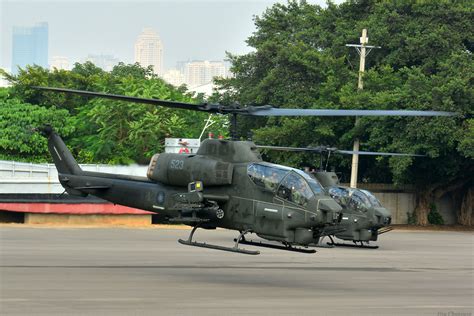 pair  republic  china army ah  super cobra attack helicopters    rmilitaryporn