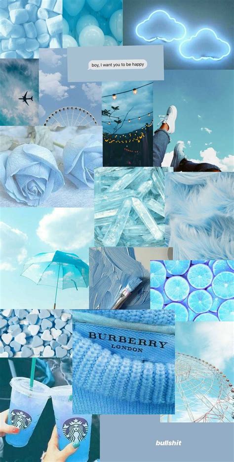 blue aesthetic wallpaper nawpic