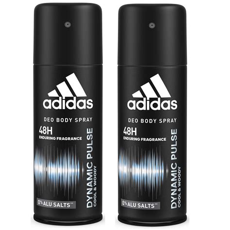 adidas dynamic pulse deodorant body spray  men combo pack   ml walmartcom