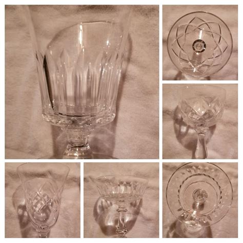 Can I Have Some Help Identifying These Two Crystal Stemware Patterns
