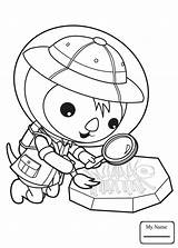 Pages Coloring Barnacles Captain Getcolorings Joyous Octonauts sketch template