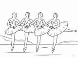 Coloring Ballet Pages Positions Getcolorings Ballerina Printable sketch template