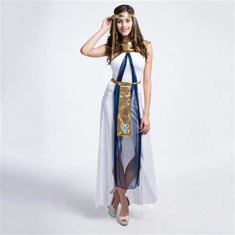 2016 Fairy Greek Goddess Costumes Egyptian Queen Cleopatra