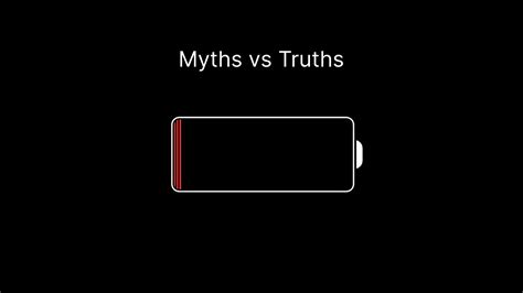 Myths About Cell Phone Battery Life Vs Truths