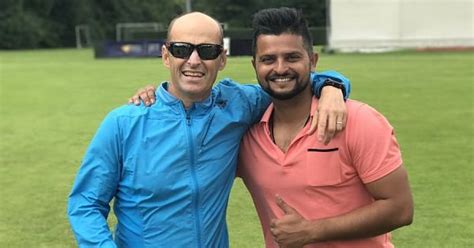 Suresh Raina Practices With The World Cup Winning Coach