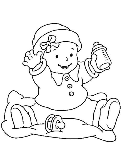 printable baby doll coloring pages     collection