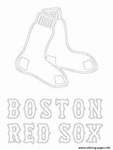 Sox Coloring Pages Red Boston Bruins Getcolorings Logo Getdrawings Color Colorings sketch template