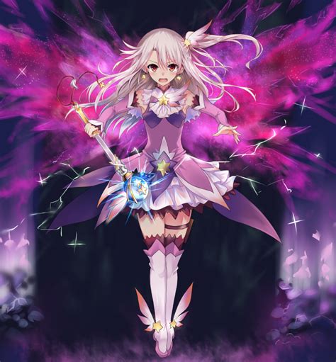 Illyasviel Von Einzbern Magical Ruby Magical Sapphire And Prisma