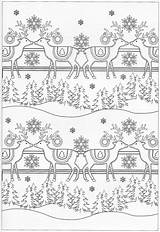 Coloring Pages Book Scandinavian Cool Christmas Adult Embroidery Colouring Pg Mandala Patterns sketch template