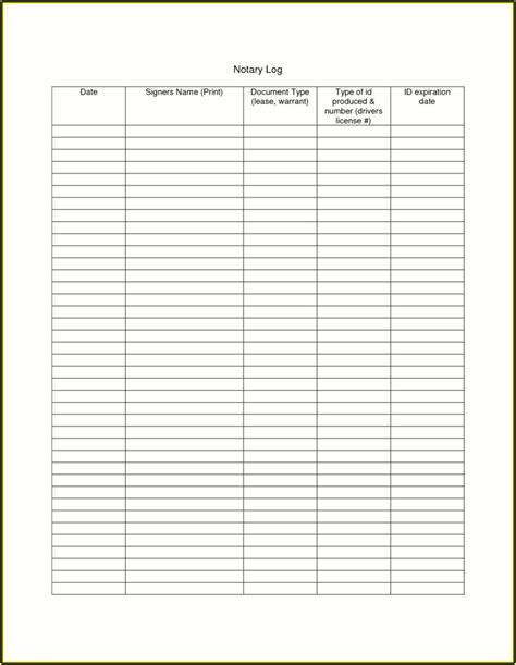 notary journal template excel template  resume examples gmoydl