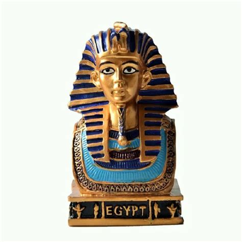 egyptian pharaoh king tutankhamun statue ancient egyptian collectible