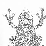 Animals Zen Coloring Pages sketch template