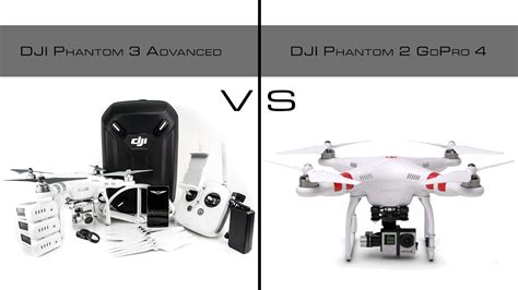 dji phantom  advanced  phantom   gopro hero  black drone comparison   youtube