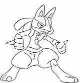 Lucario Pages Pokemon Coloring Kids Coloriage Colouring ぬりえ ポケモン Colorings Lucy sketch template