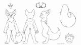 Fursona Fox Pngkey sketch template