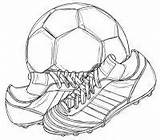 Futbol Dibujo Balones Calcio Lapiz Lápiz Fussball Desenhos Chuteiras Pelota Fútbol Digitales Sellos Digi P4 Mbappe Chuteira Voetbal Colorir Lápis sketch template