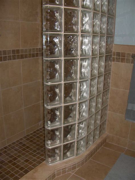 Curved Glass Block Shower Innovate Building Solutions