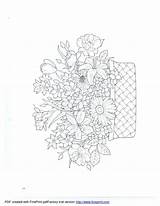 Dover Bouquets Bouquet sketch template