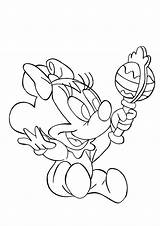 Mouse Minnie Baby Coloring Pages Printable Bestcoloringpagesforkids Via sketch template