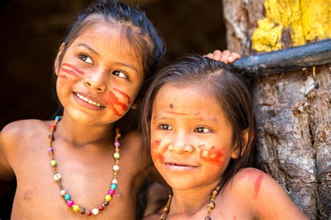かわいい女の子にブラジルの先住民のアマゾンブラジル 2015年のストックフォトや画像を多数ご用意 Istock