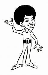 Jackson Michael Coloring Pages Cartoon Book Drawing Printable Clipart Five Color Marlon Jermaine Drawings Powsley Getdrawings Kids Caricatures Celebrity Library sketch template