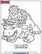 Skylanders Coloring Bash Pages Spyros Adventure Earth Quotes Series1 Hmcoloringpages Quotesgram Colouring sketch template