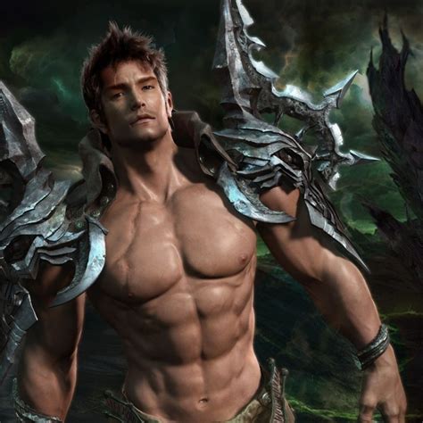 Game Or Just Hot Art In 2019 Fantasy Male Warriors