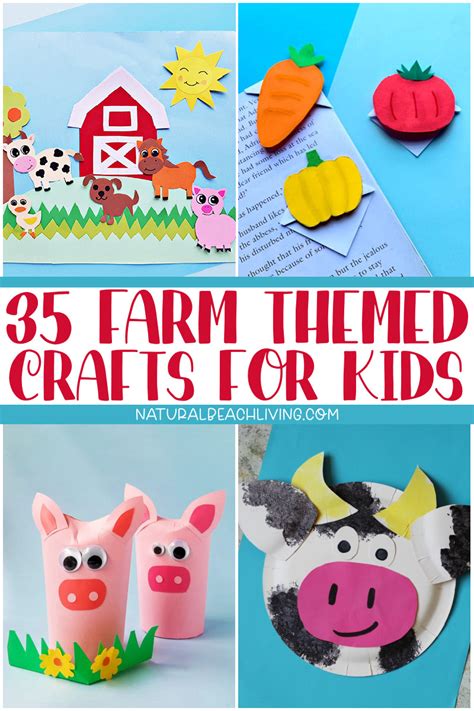 adorable farm theme preschool crafts  activities natural beach