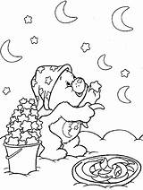Coloring Care Bear Pages Bedtime Bears Printable Draw Book Emo Clipart Printables Color Colouring Library Popular Teddy Names Moon Kids sketch template