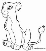 Lion Coloring Nala King Pages Drawing Draw Lions Young Step Female Colouring Simba Drawings Disney Color Printable Popular Awesome Odd sketch template