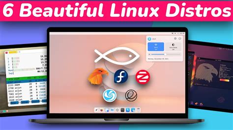 Top 6 Most Beautiful Best Linux Distros [2022 Early Edition] Youtube