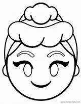 Emojis Disneyclips Printable Poop Cinderella Kids Colorir Emociones Coloringonly Caritas Smiling Sunglasses sketch template