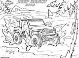 Jeep Coloring Pages Wrangler Color Teraflex Kids Colouring Jeeps Print Printable Sheets Drawing Beach Car Books Colorings Cars Getcolorings Road sketch template